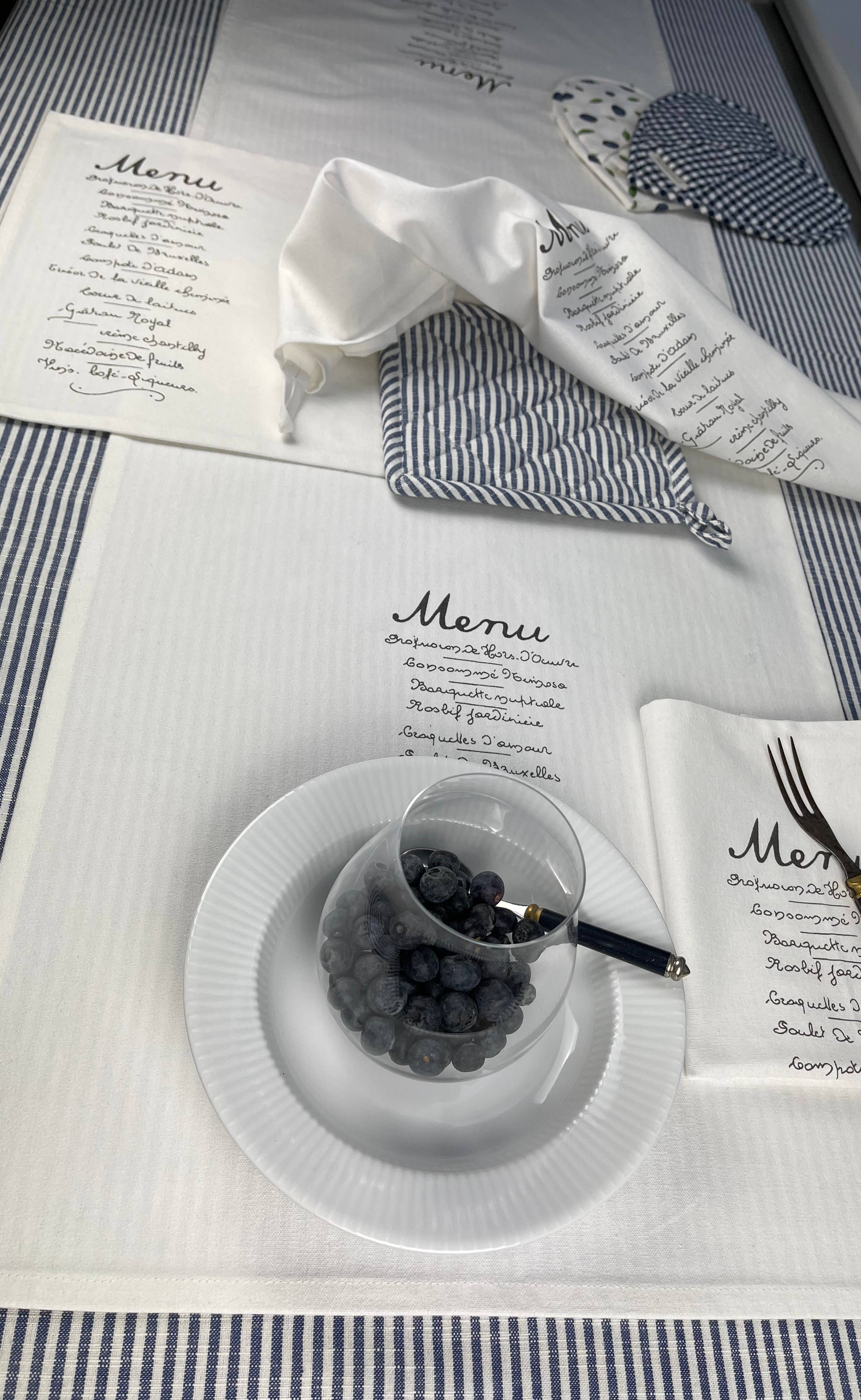 Danishville - Wholesale Tablecloth - MENU placemat2