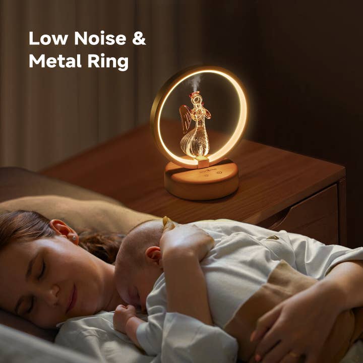 DAROMA - Wholesale Electronic Diffuser - Waterless Handmade Glass-Wood Essential Oil Diffuser8