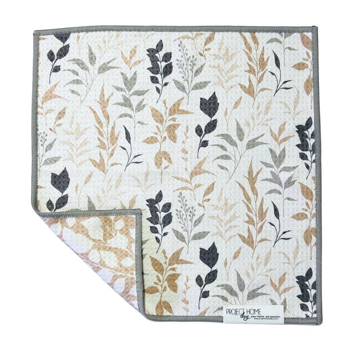 Project Home DIY / Towel Collective - Wholesale Tea Towel - Whisper Blooms | Waffle Weave Microfiber Towels Kitchen & Bath2