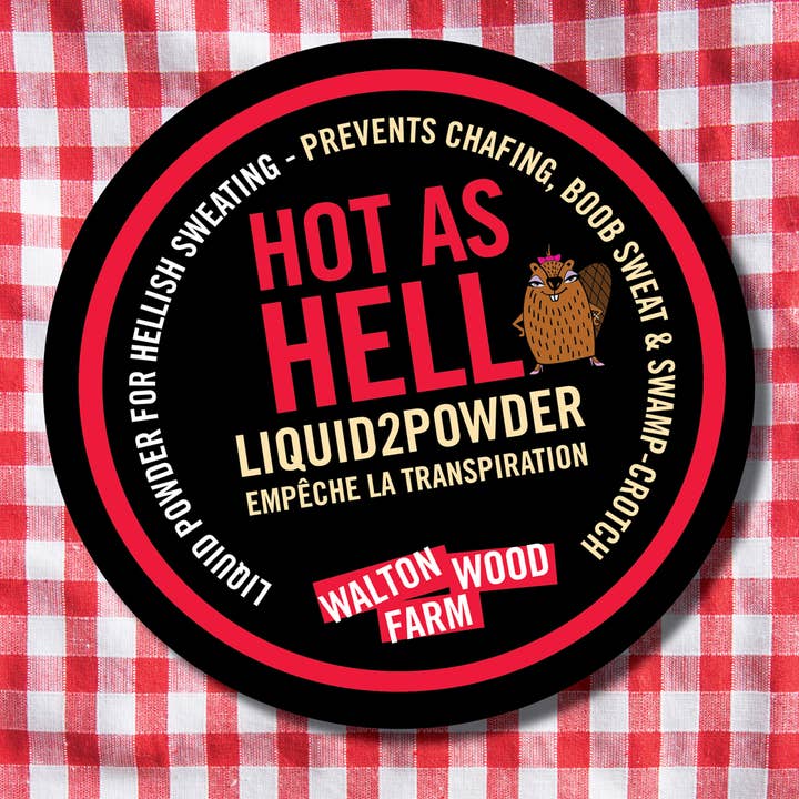 Liquid to Powder - B'ver Hot as Hell 8oz for wholesale by Walton Wood Farm Corp.