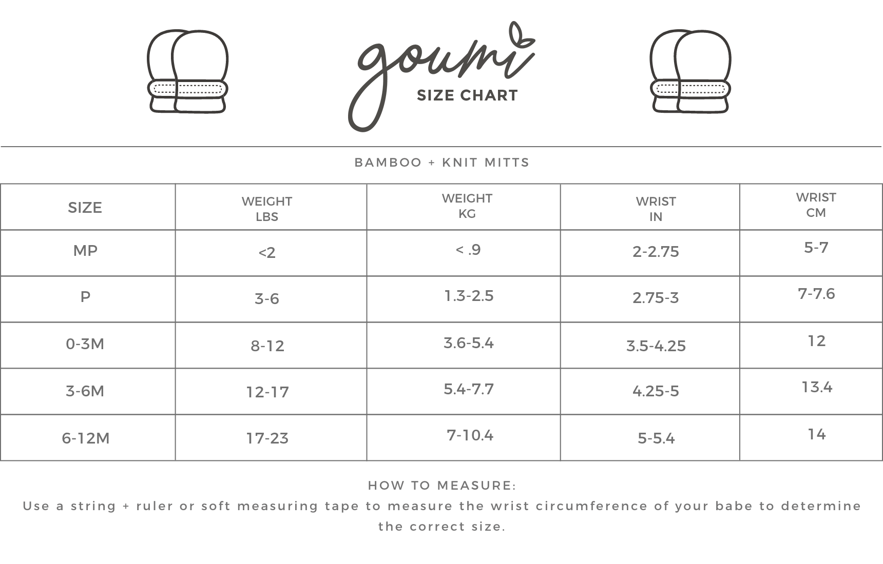 goumikids - Wholesale Mittens - Baby - Stay On Baby Mitts - Rose8