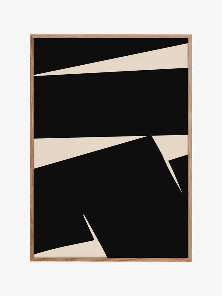 Zwart Effen Abstract voor wholesale door Pictufy Wholesale