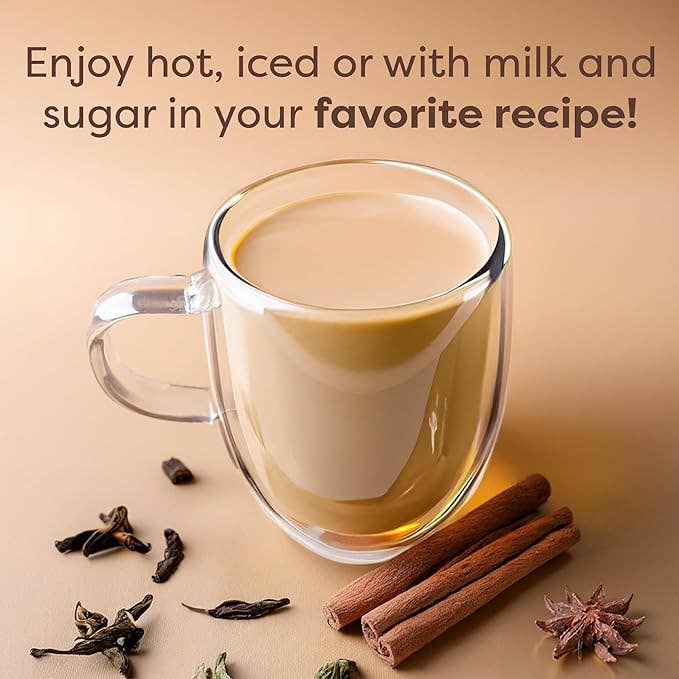 Waka Coffee & Tea - Wholesale Health/Detox Tea - Traditional Chai Unsweetened Instant Tea Powder 4.5 oz Bag3