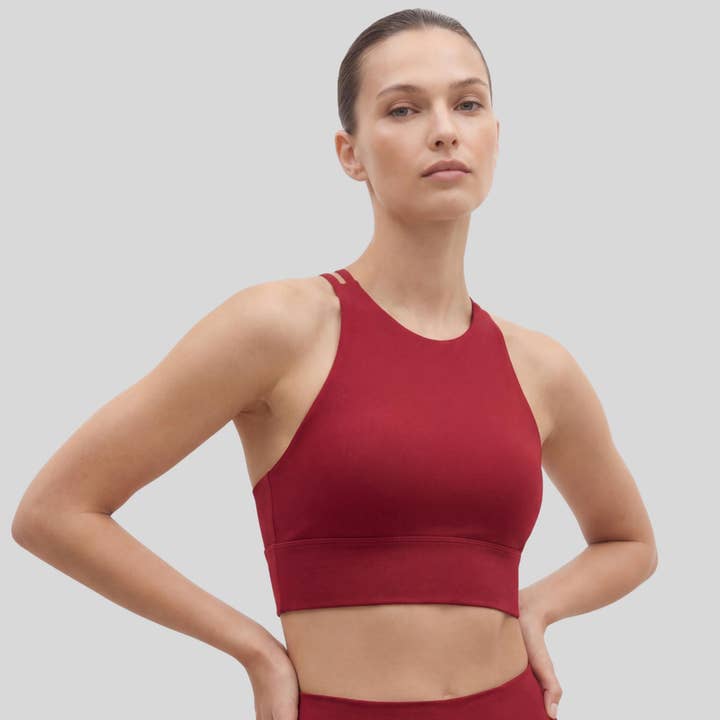 Strappy-Back Sports Bra for wholesale by VLIZ