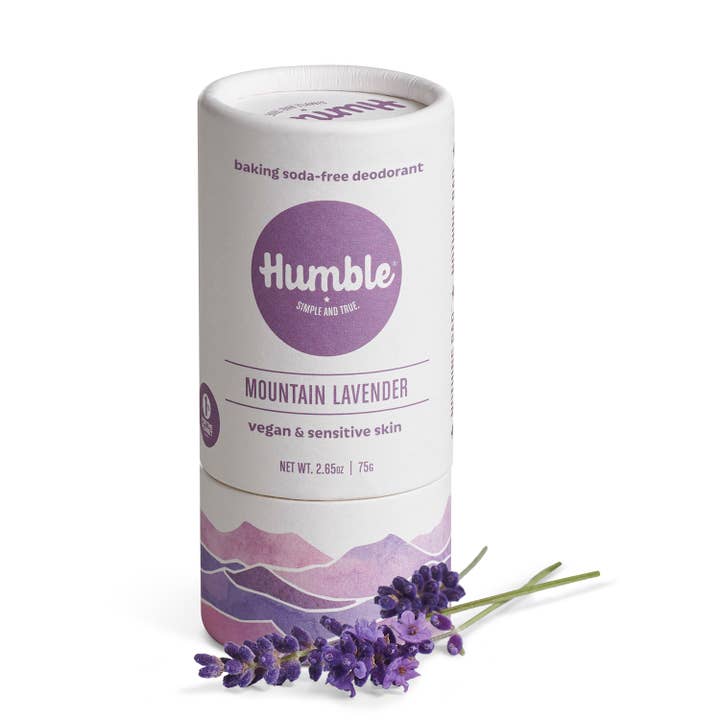 Humble Brands, Inc. - Wholesale Deodorant - Unisex - Mountain Lavender Vegan & Sensitive Plastic Free Deodorant
