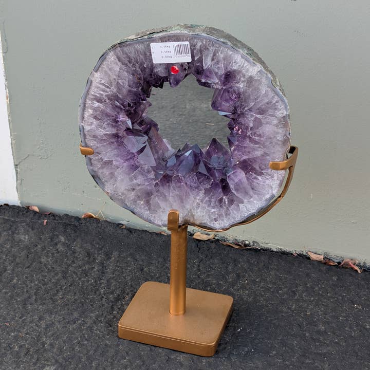 Espejo Portal de Amatista para venta al por mayor de The Crystal Tabby