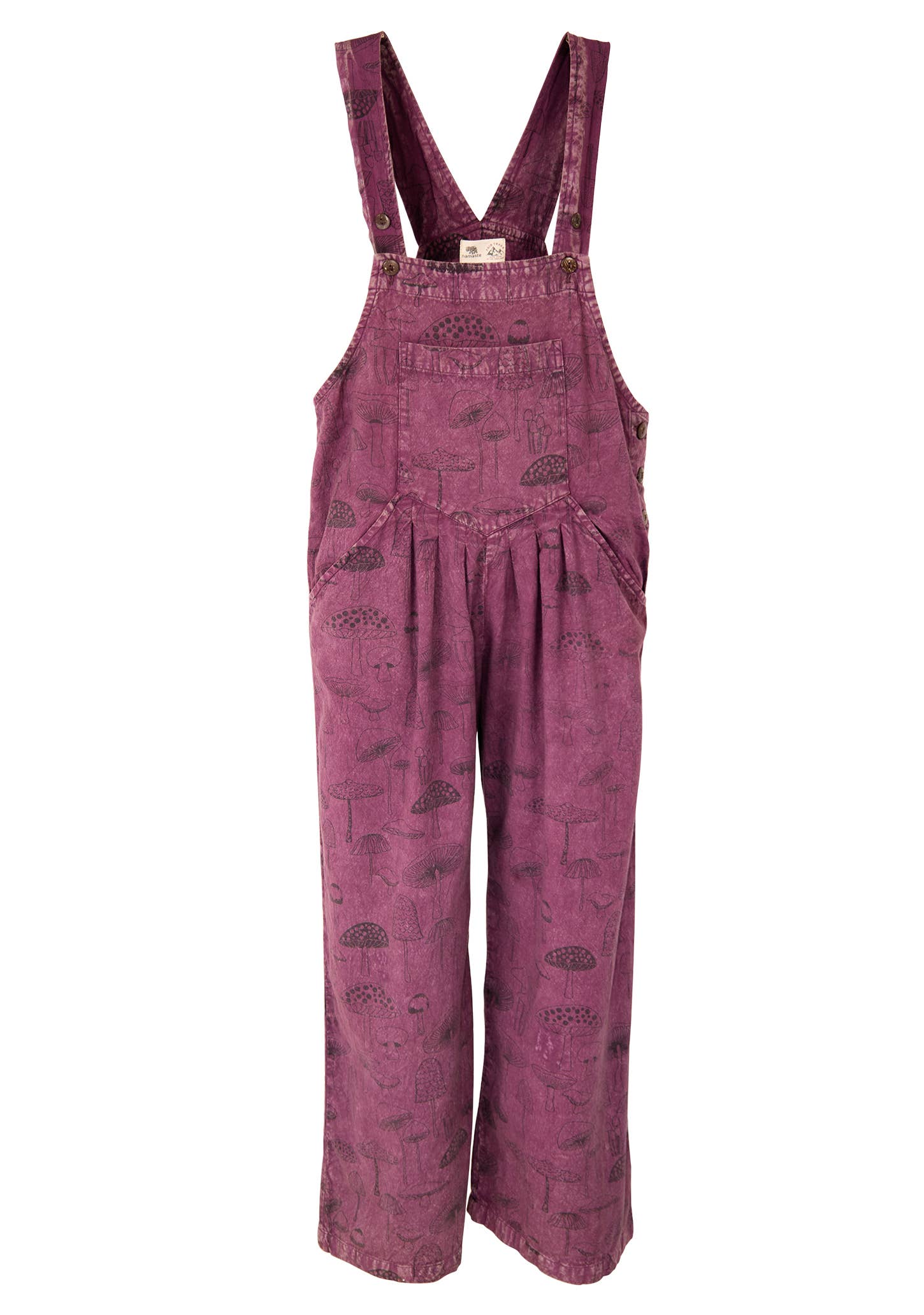 Namaste – wholesale Overalls – Women's – Mushroom Dungarees2