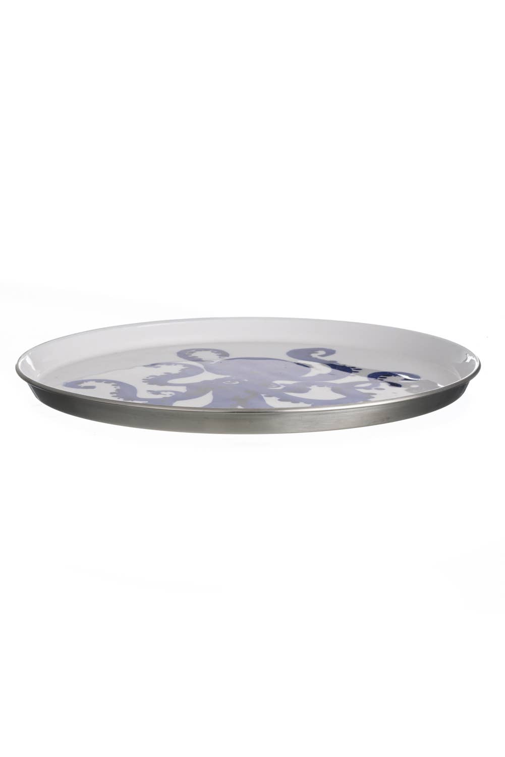 Shoeless Joe Ltd – wholesale Decorative tray – Stainless Steel Octopus tray1