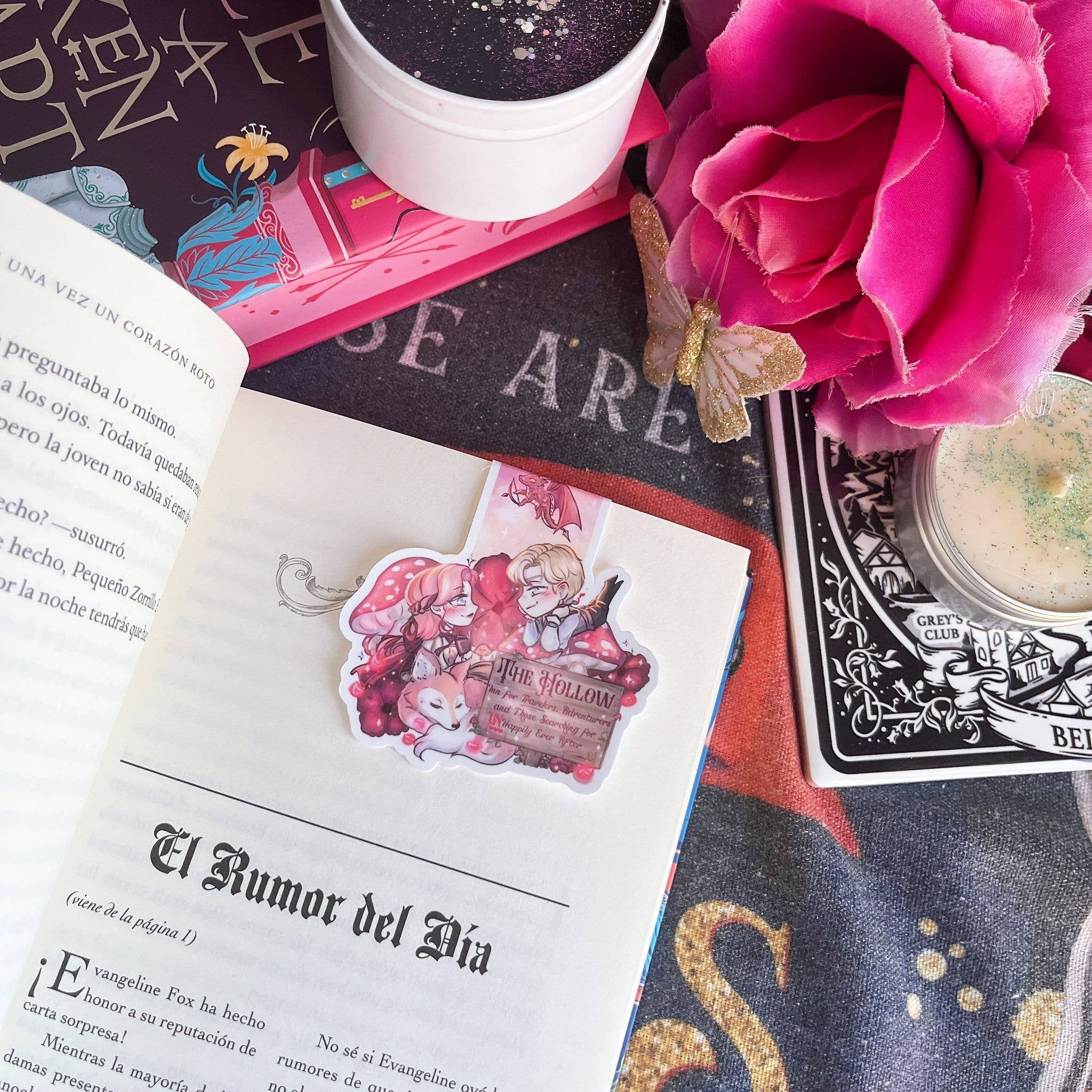 Alsace’s Art - Wholesale Bookmark - Evajacks, Welcome To The Hollow Magnetic Bookmark.2