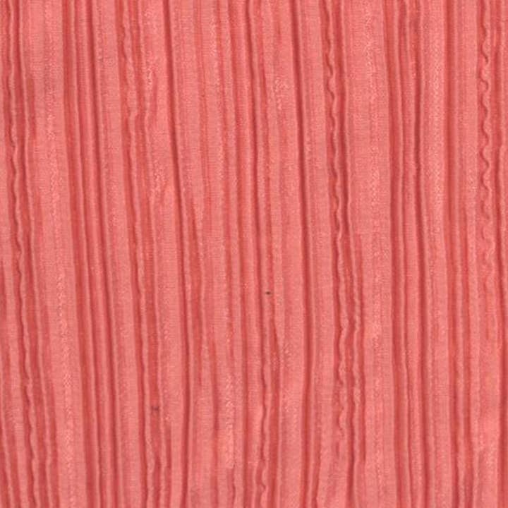 Tissu plissé pêche Bodre pour chemisiers et costumes pour la vente par Radyan Fabrics