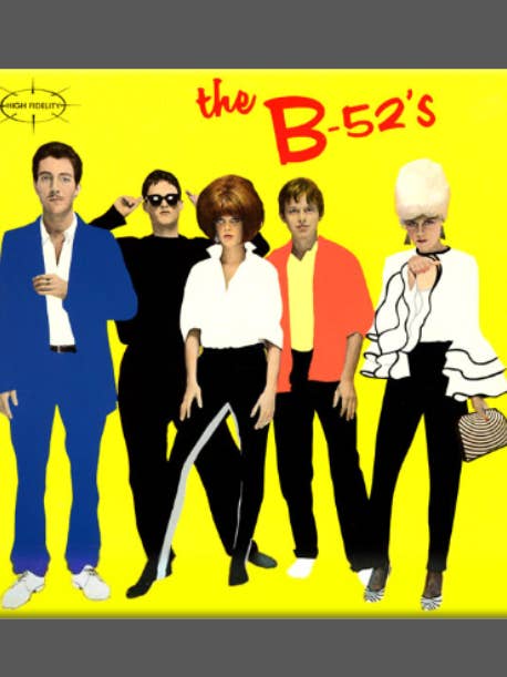 B 52'S, Magnet, Button, ROCK LOBSTER for wholesale by Ba Ba Buttons