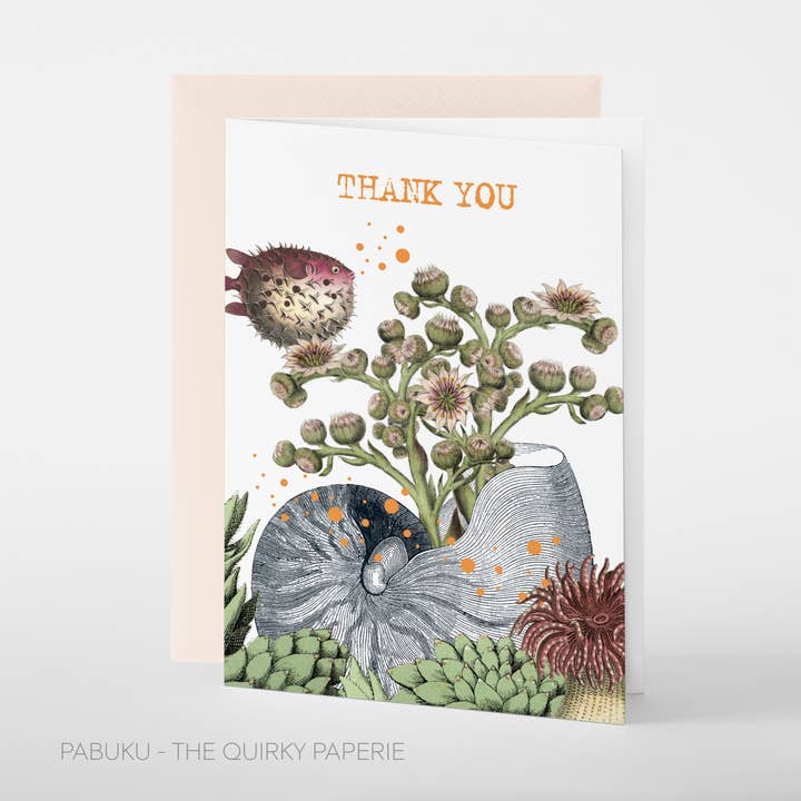 Thank You | Thank You Card for wholesale by Pabuku