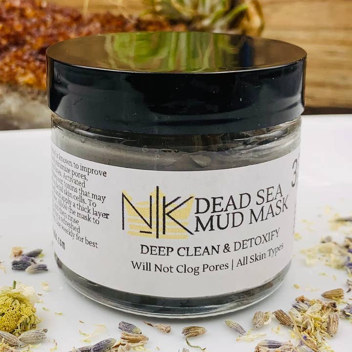 DEAD SEA MUD MASK for wholesale by Nabakindo All-Natural Skincare