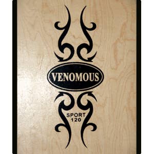 Sunset Desert Gear - Wholesale Sporting Accessories - Venomous Sport 121cm – Free Ride Sandboard With Foot Straps and Wax4