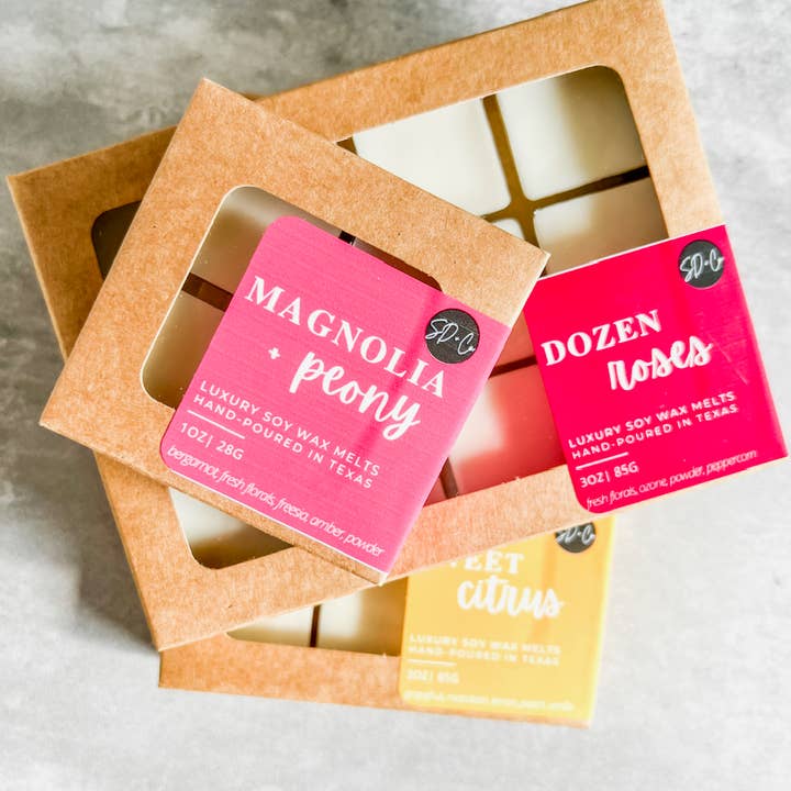 Luxury Wax Melts for wholesale by SD + Co.