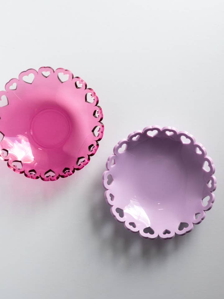 Trinket Dish, Hearts for wholesale by Friendlily Press