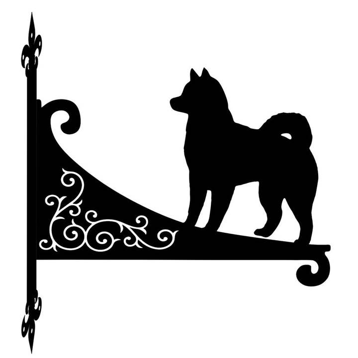 Support de suspension ornemental en malamute d'Alaska pour la vente par Steel Images