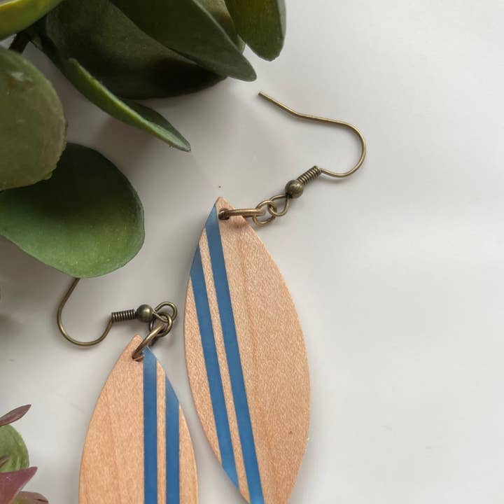Hang Ten Earrings for wholesale by Second Nature Jewelry