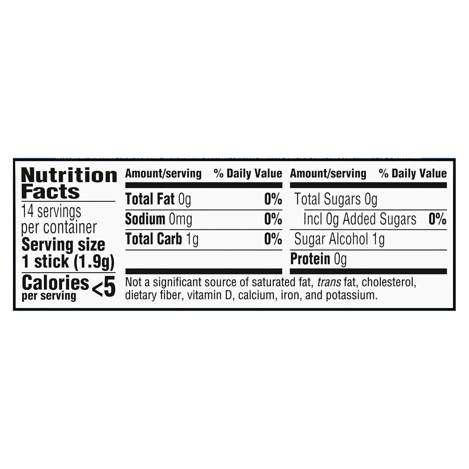 Snacky Candy - Wholesale Chewing Gum - Trident Mint Bliss 14 pc 12 pack7