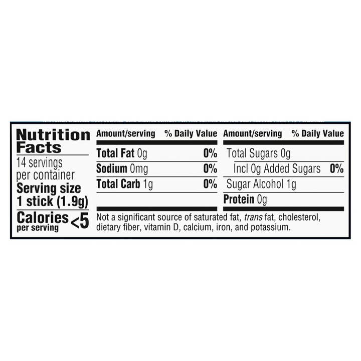 Snacky Candy - Wholesale Chewing Gum - Trident Mint Bliss 14 pc 12 pack7