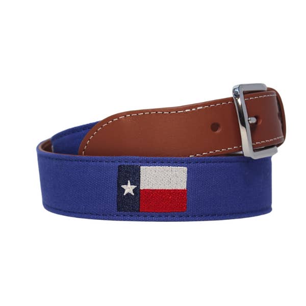The Lone Star Embroidered Belt for wholesale by Roostas