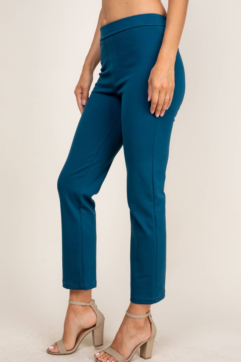 A.gain - Vente Pantalon – femme - 40068TQP353C7- PANTALON PONTE SUPER EXTENSIBLE GRANDE TAILLE5