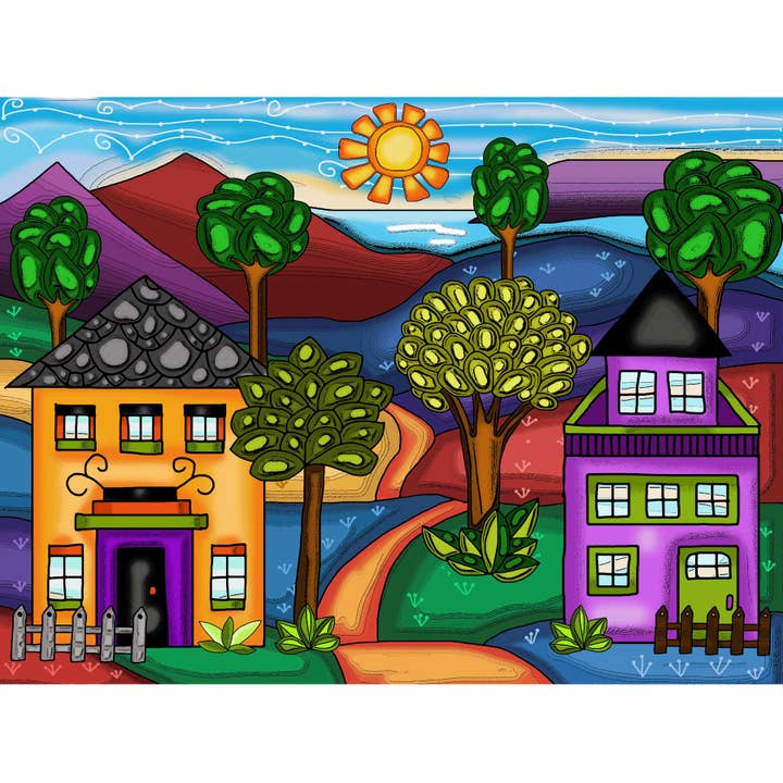 Rainbow Road Diamond maleri kunst kit for engroshandel hos JaCaRou Puzzles Inc.