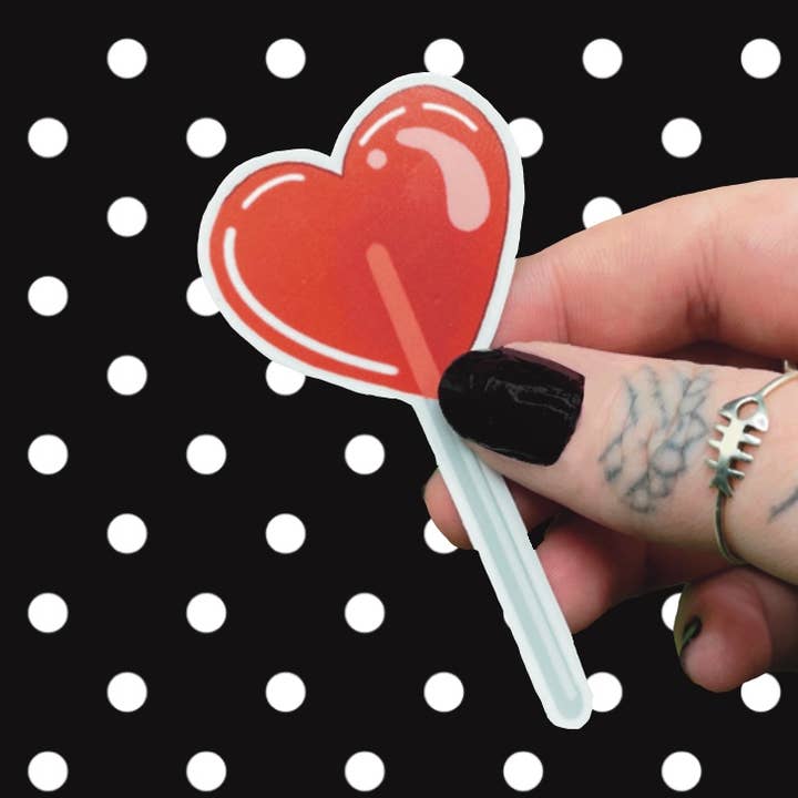 Heart Lollipop for wholesale by Hex Designz