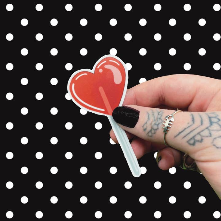 Heart Lollipop for wholesale by Hex Designz
