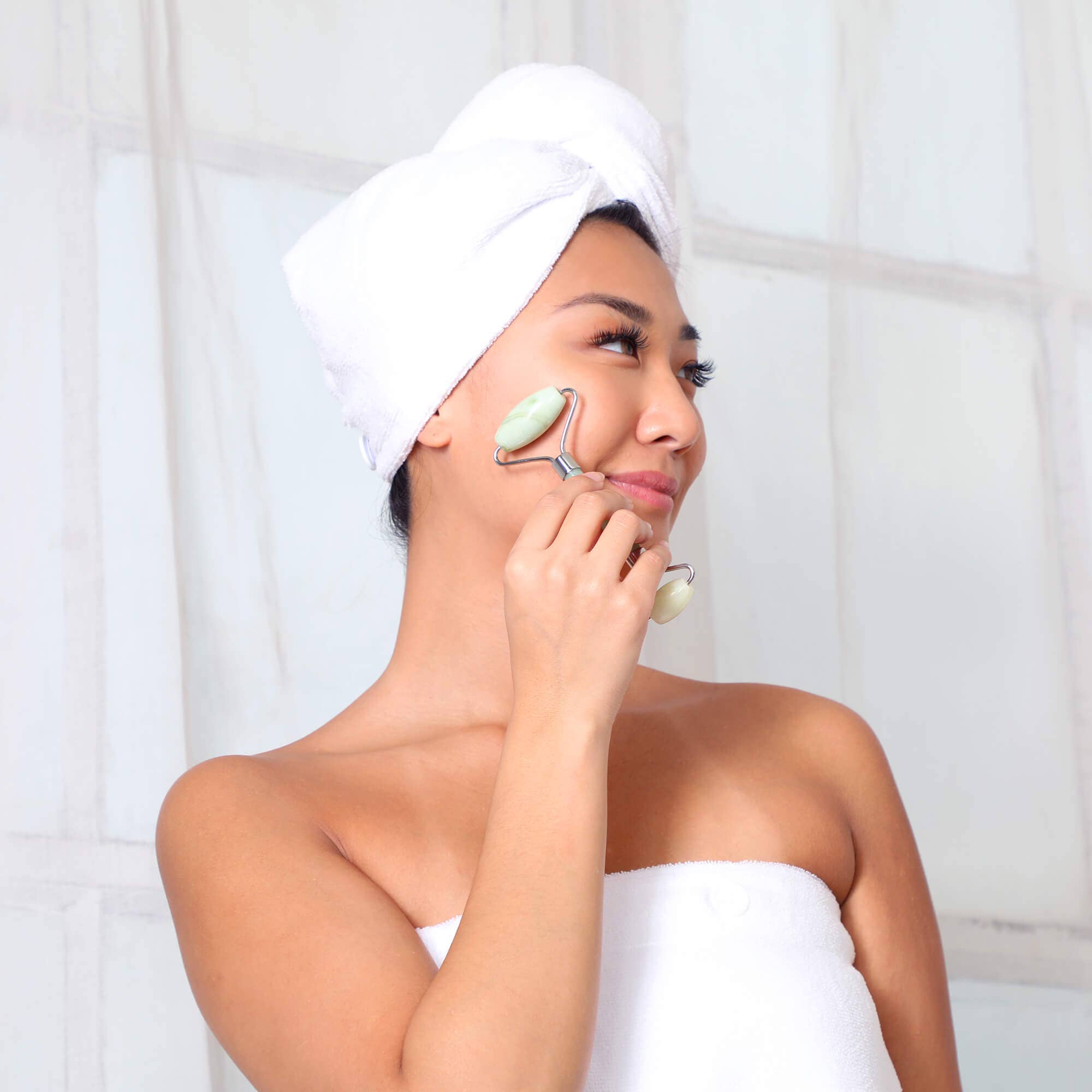 Daily Concepts - Venta al por mayor Rodillos de belleza/faciales - Rodillo facial de jade diario3