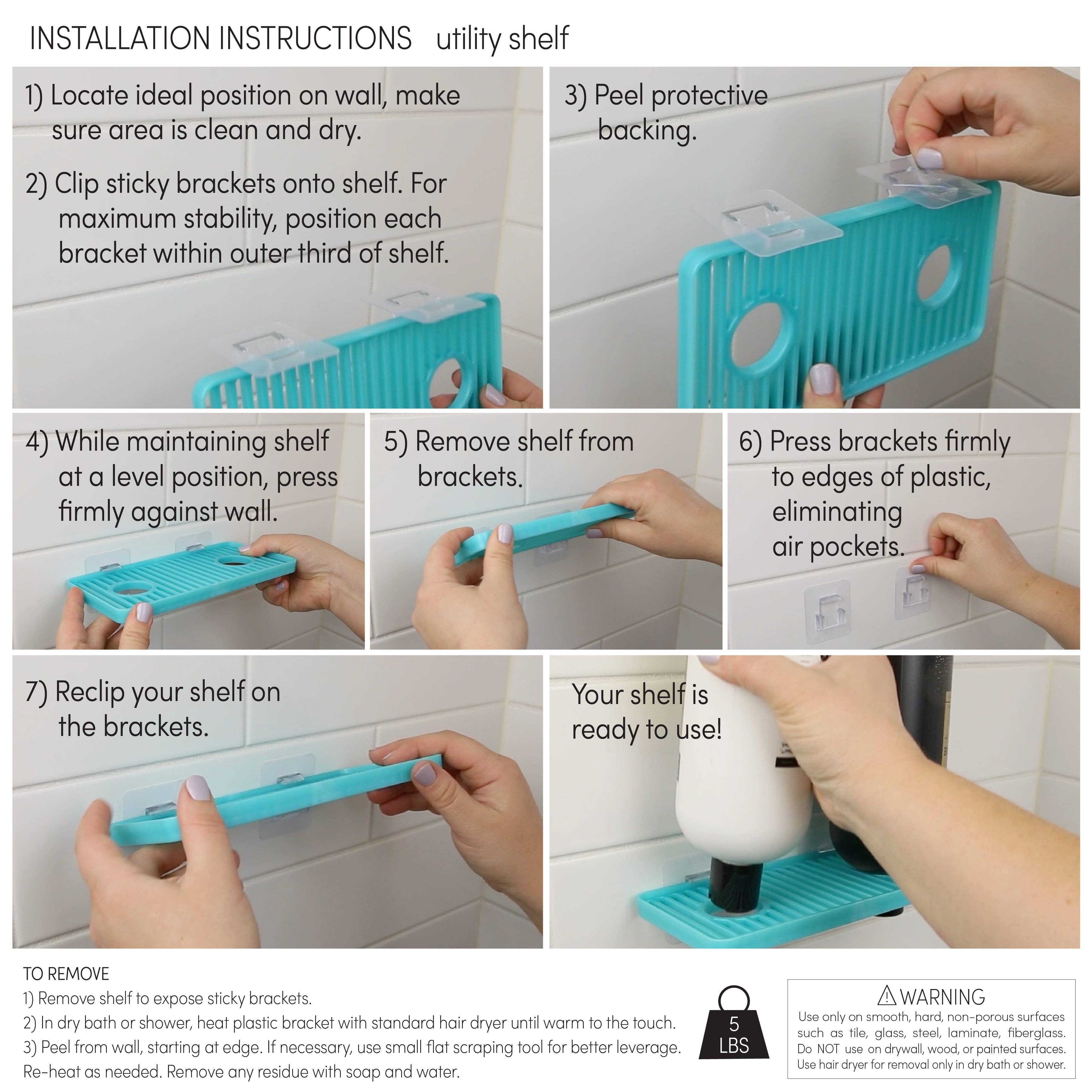 Three by Three Seattle - Wholesale Bath Caddy - aquafolio shower set of 523