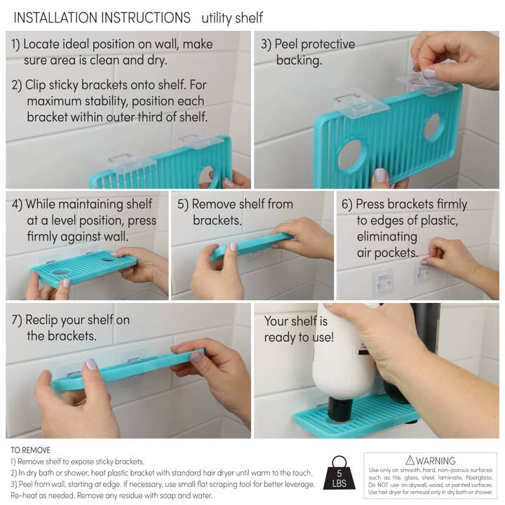 Three by Three Seattle - Wholesale Bath Caddy - aquafolio shower set of 523