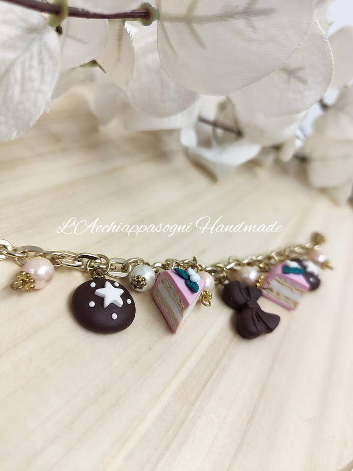 🍪 Pan of Stars 🍪 Bracelet for wholesale by Acchiappasogni Handmade