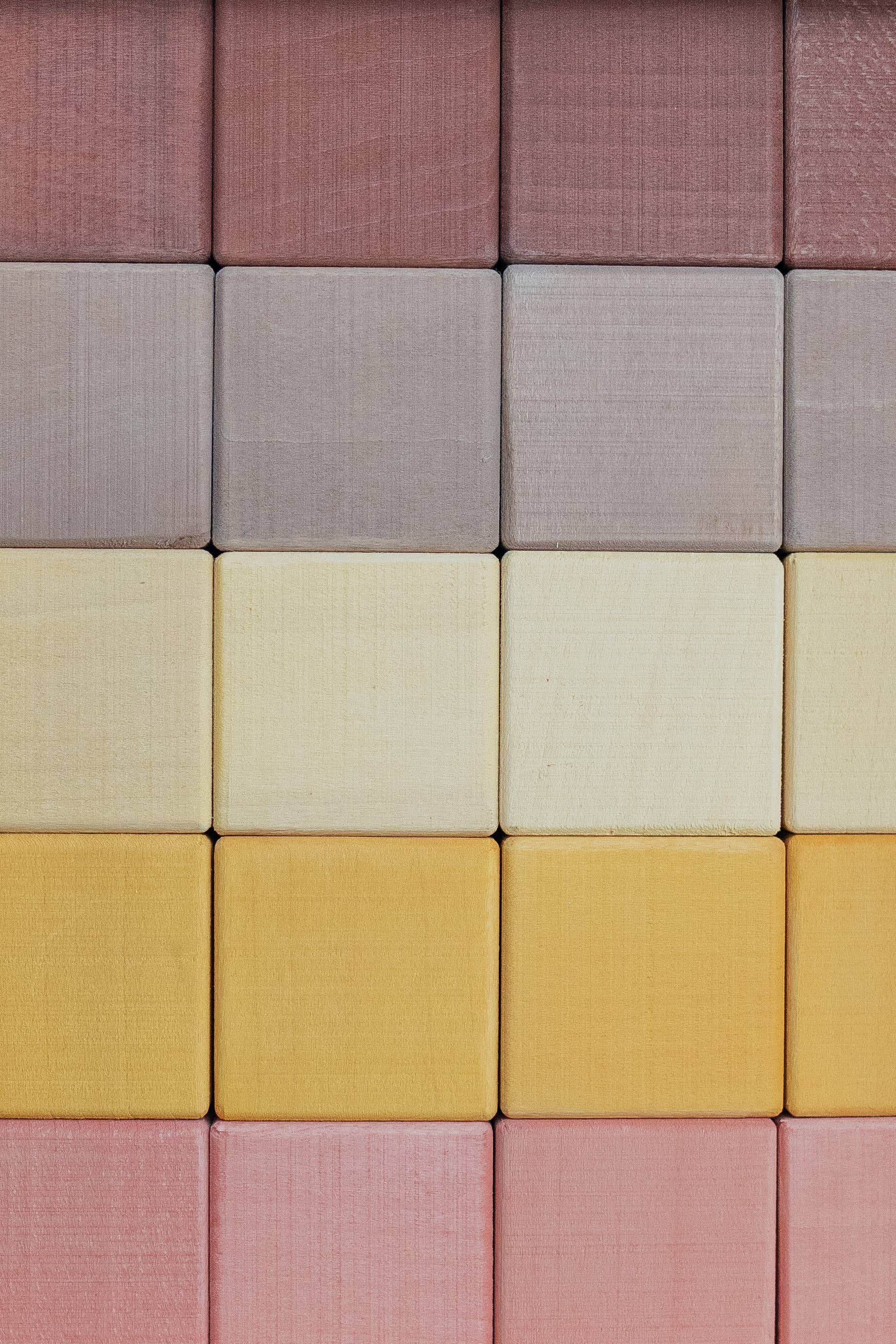 Little Poland Gallery - Wholesale Wood Toy - Kids - Meshka Rainbow and Nude Cubes2