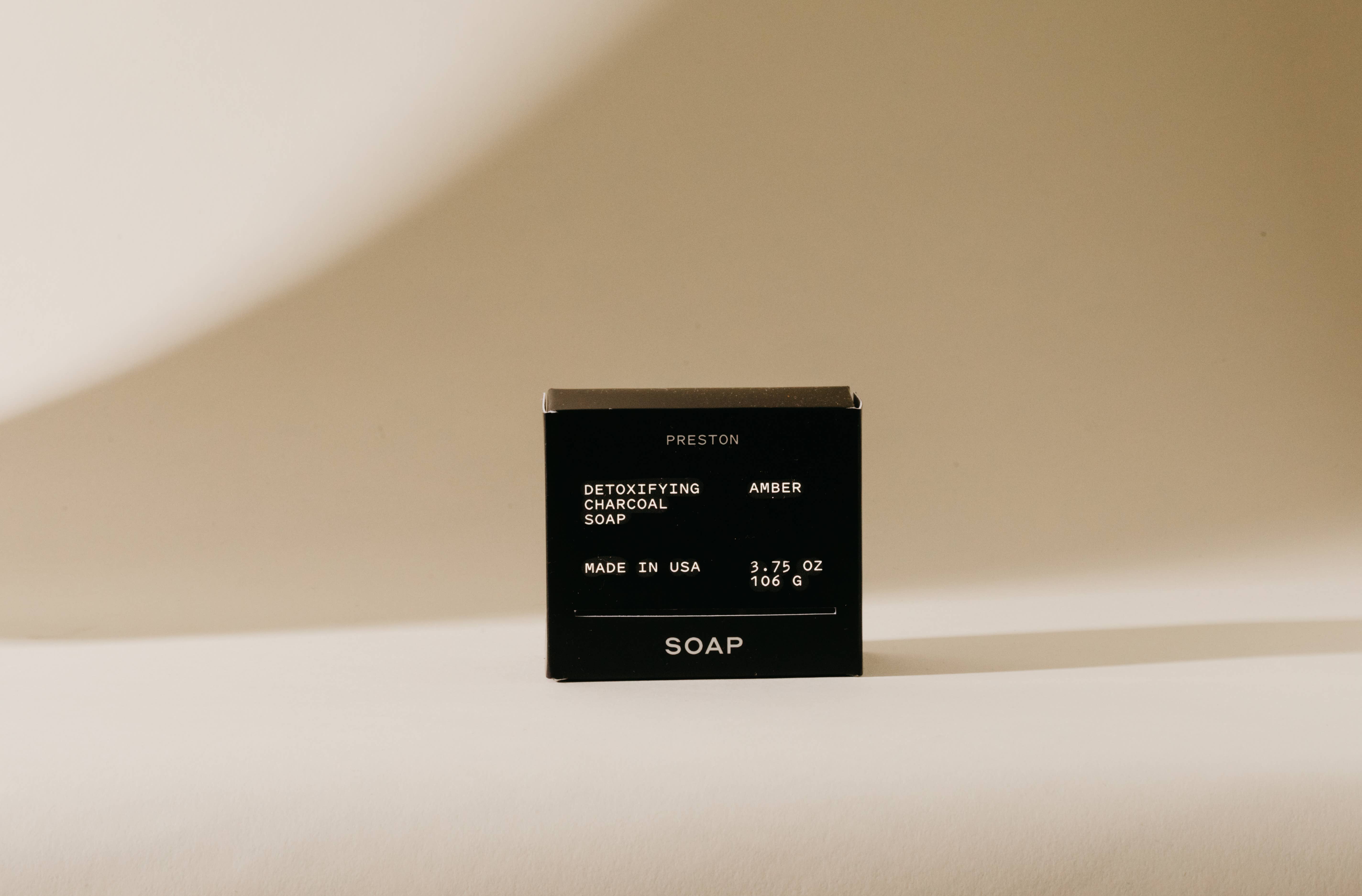 Preston Grooming - Wholesale Bar Soap - Men's - Detoxifying Charcoal Bar Soap2