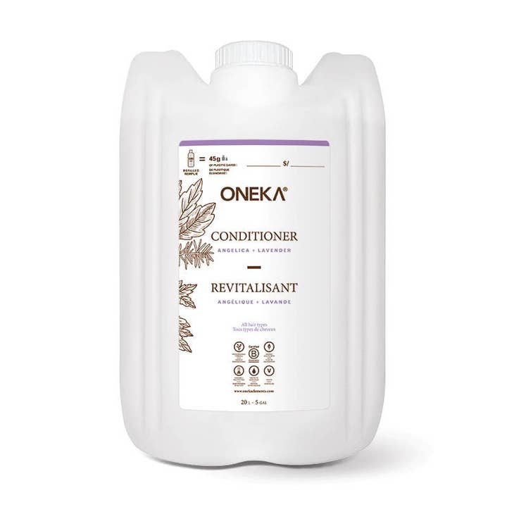 19,5L Oneka Angelica og Lavendel Balsam for engroshandel hos Oneka Canada