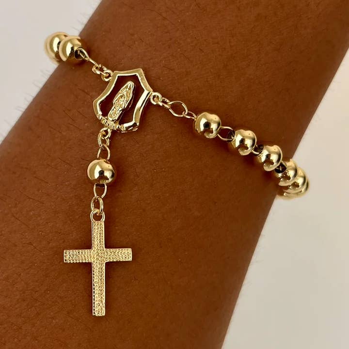 Gouden rozenkrans armband voor wholesale door B Jewels By Brit