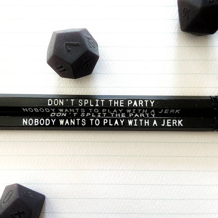 Storymakers Trading Co. - Wholesale Pencil - Metagaming Pencils - Great for D&D, RPG, and more!