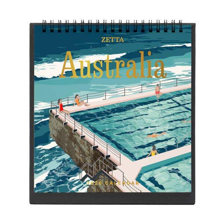 Zetta Florence – Calendário por atacado – Calendário de Secretária 20260