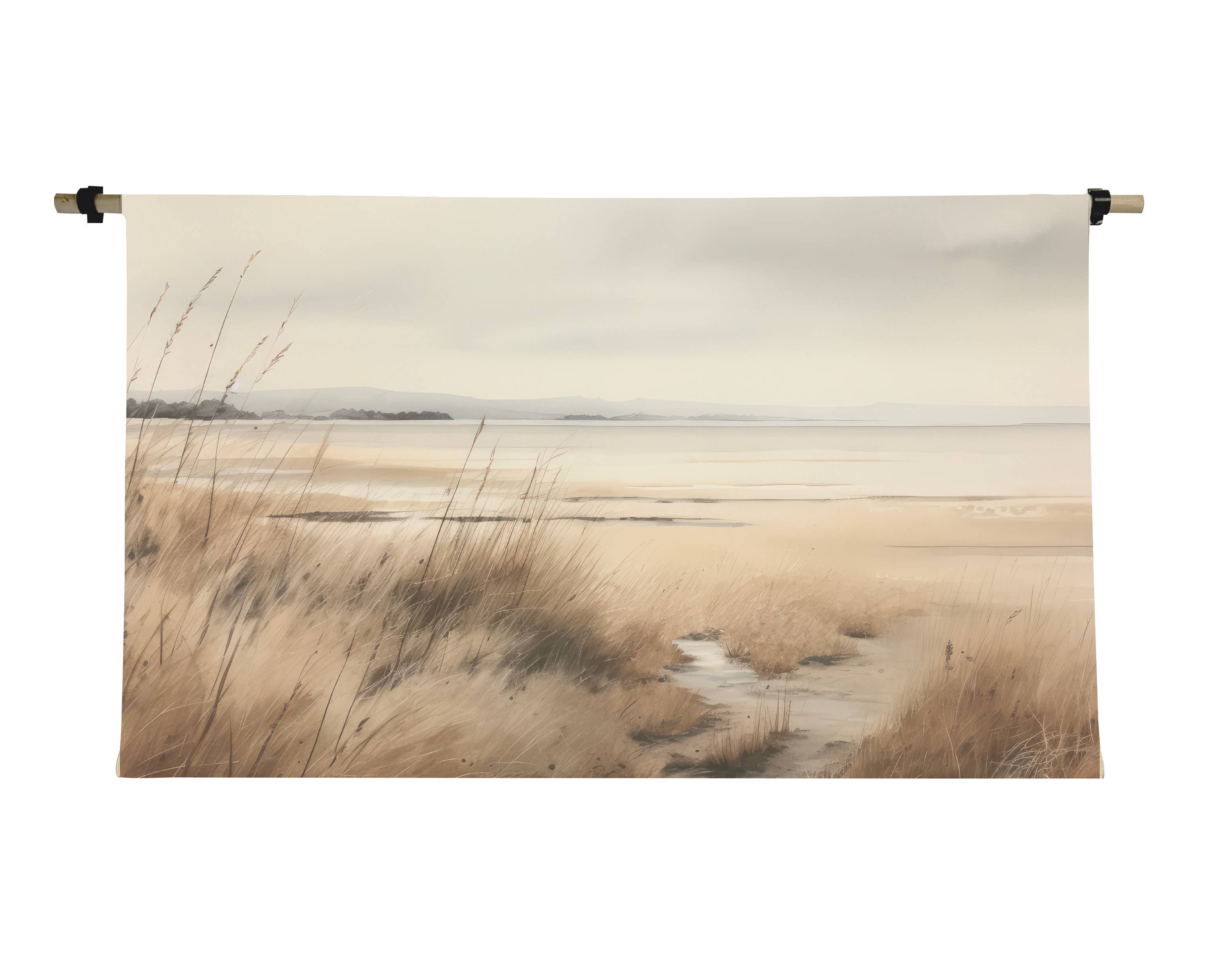 Brayden and Brooks – Impressão artística por atacado – Prelhos de tela horizontais de 6'x3'12