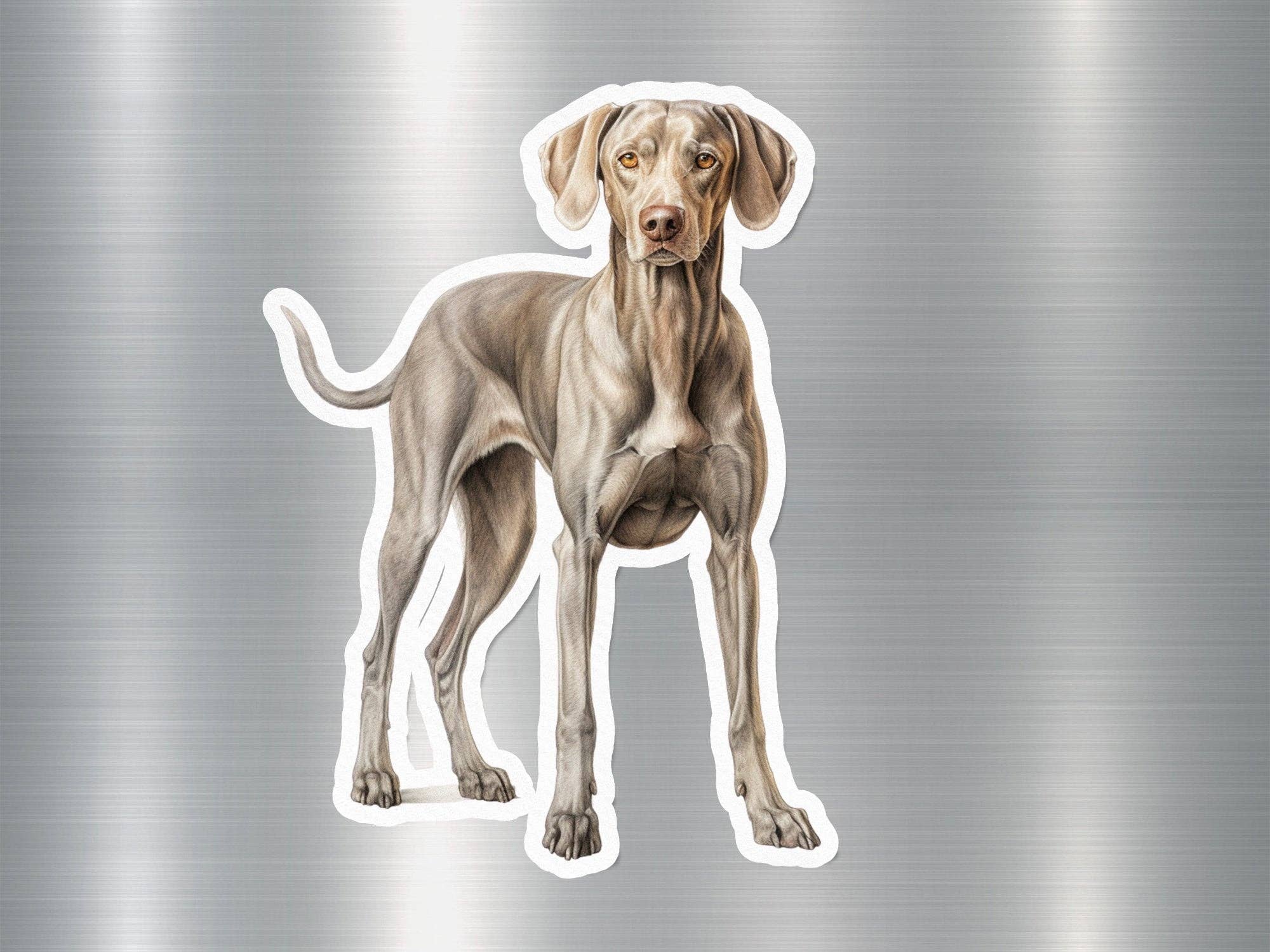 GraffMerch.com - Wholesale Phone & Laptop Stickers - Weimaraner Dog Sticker
