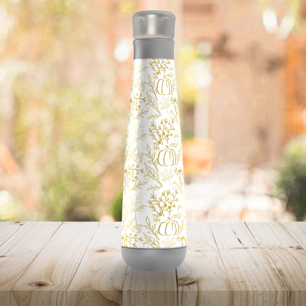 Lauren Ullrich Art - Wholesale Water Bottle - Fall Pattern Water Bottle1