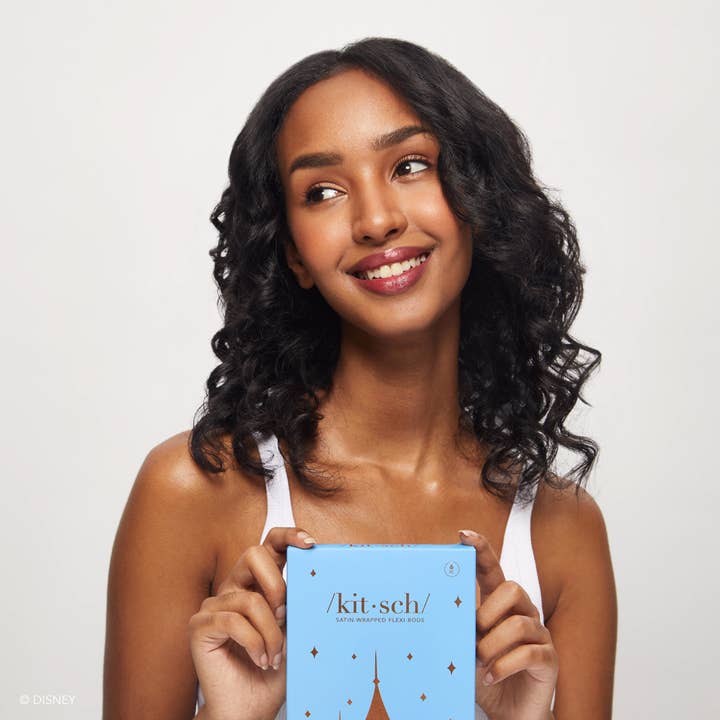 KITSCH - Wholesale Haarkrullers - Disney x Kitsch Flexi Rods 6 stuks - Prinsessenfeest5