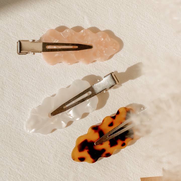 Wild Flower Honey - Vente Pince à cheveux – femme - Clips infroissables dans le cloud