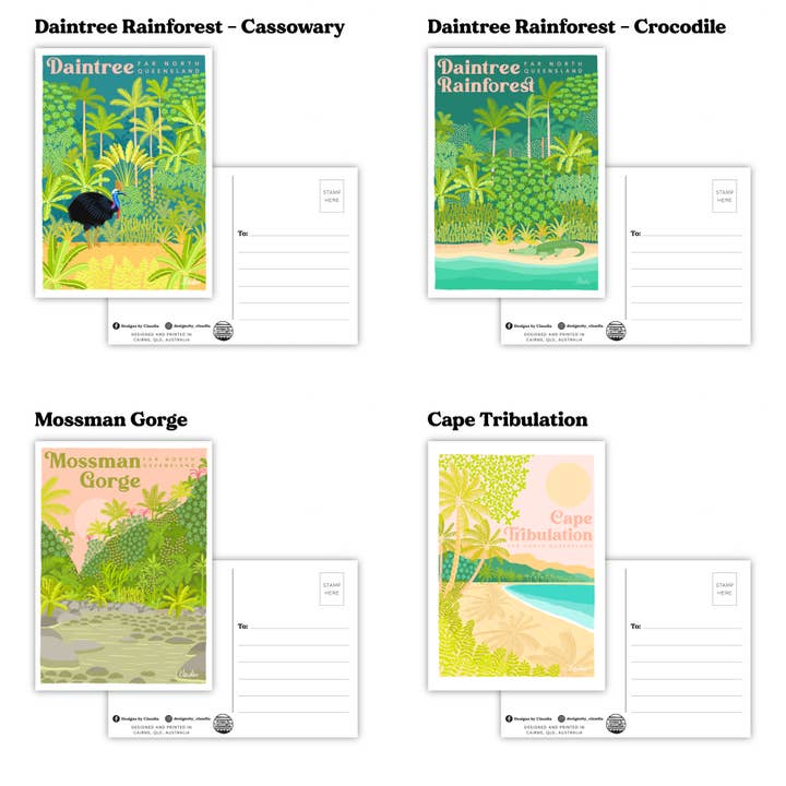 Designs by Claudia - Wholesale Postcard - Postcards4