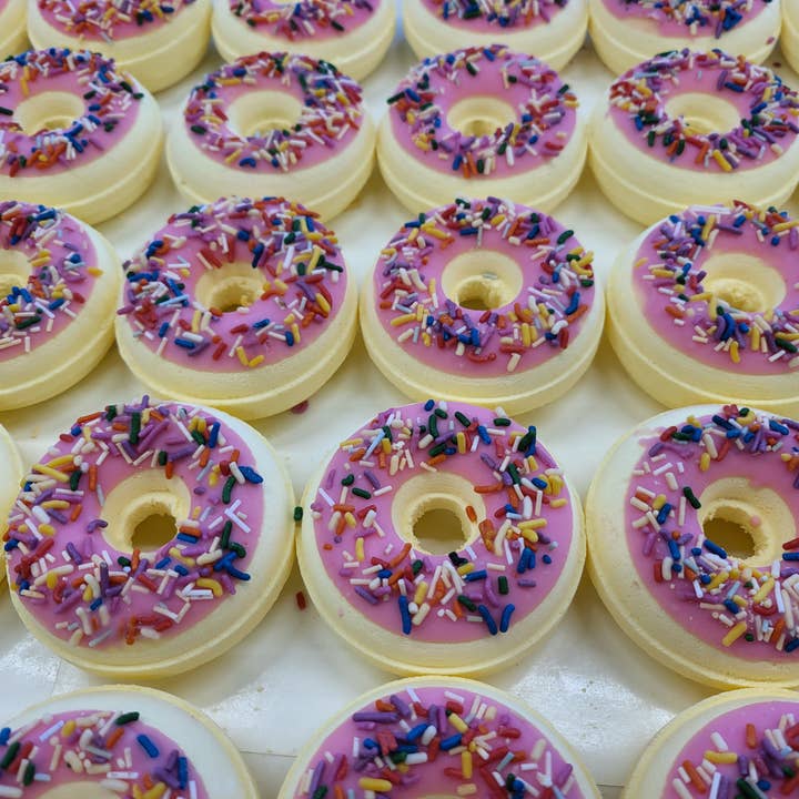 My Little Bath Shop - Wholesale Bath Bomb/Fizz - 6 x Donut Disturb Wholesale Donut Bath Fizzer2