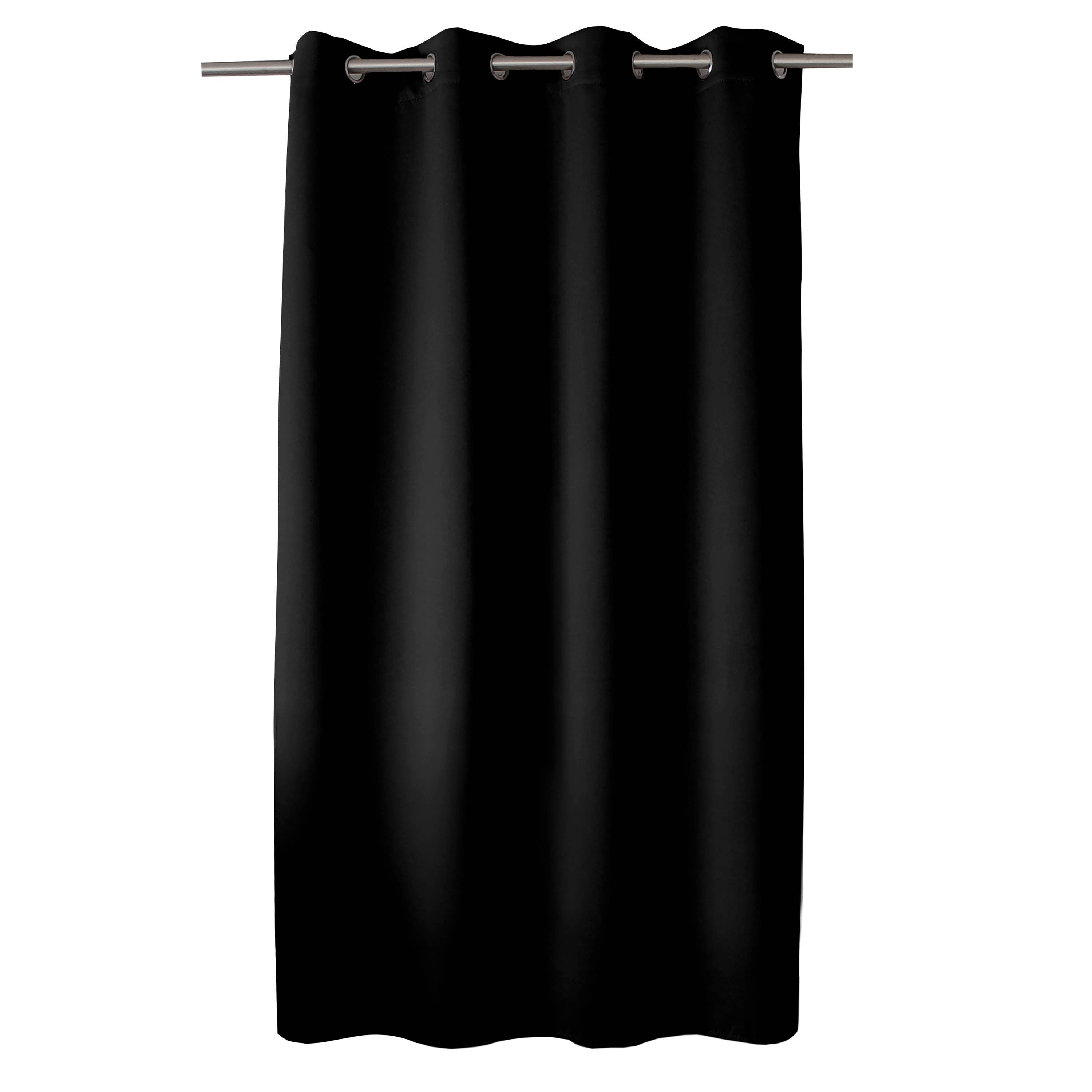 DECOSTARS - CmaDECO - Wholesale Curtain - Blackout Curtain with Grommets, 140x180cm, Licorice Collection9