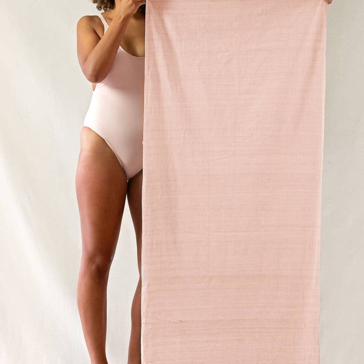 Öko Living - Vendita all'ingrosso Asciugamani da yoga - Asciugamano yoga leggero e assorbente con presa naturale3