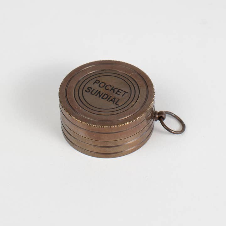 Ten Thousand Villages - Wholesale Navigational Compass - Pocket Compass & Sundial