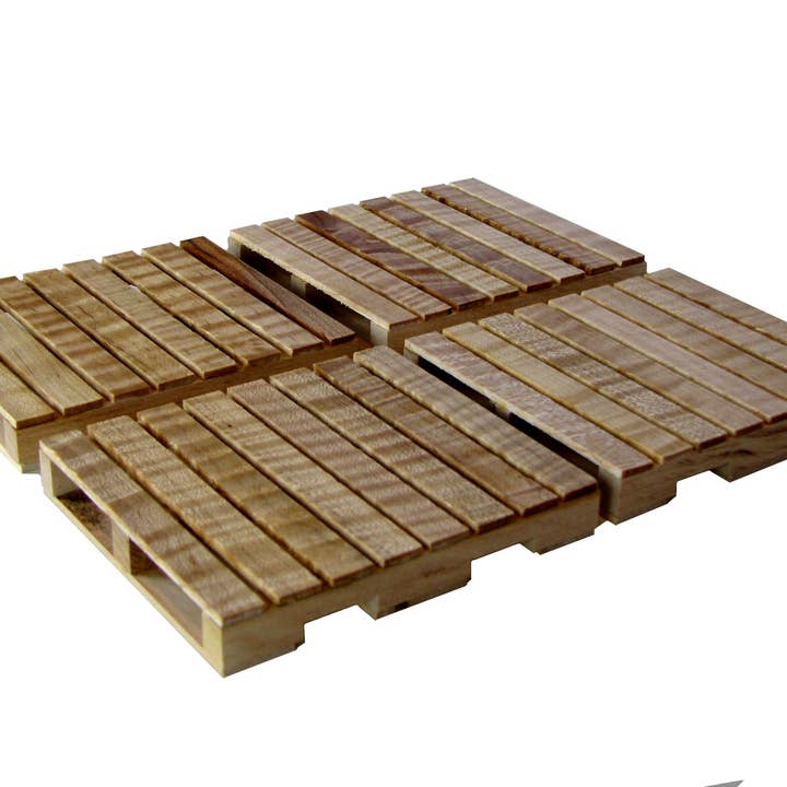 Clark Fine Wood Products - Wholesale Coasters - Handmade Pallet Coasters in Curly Maple Woods2